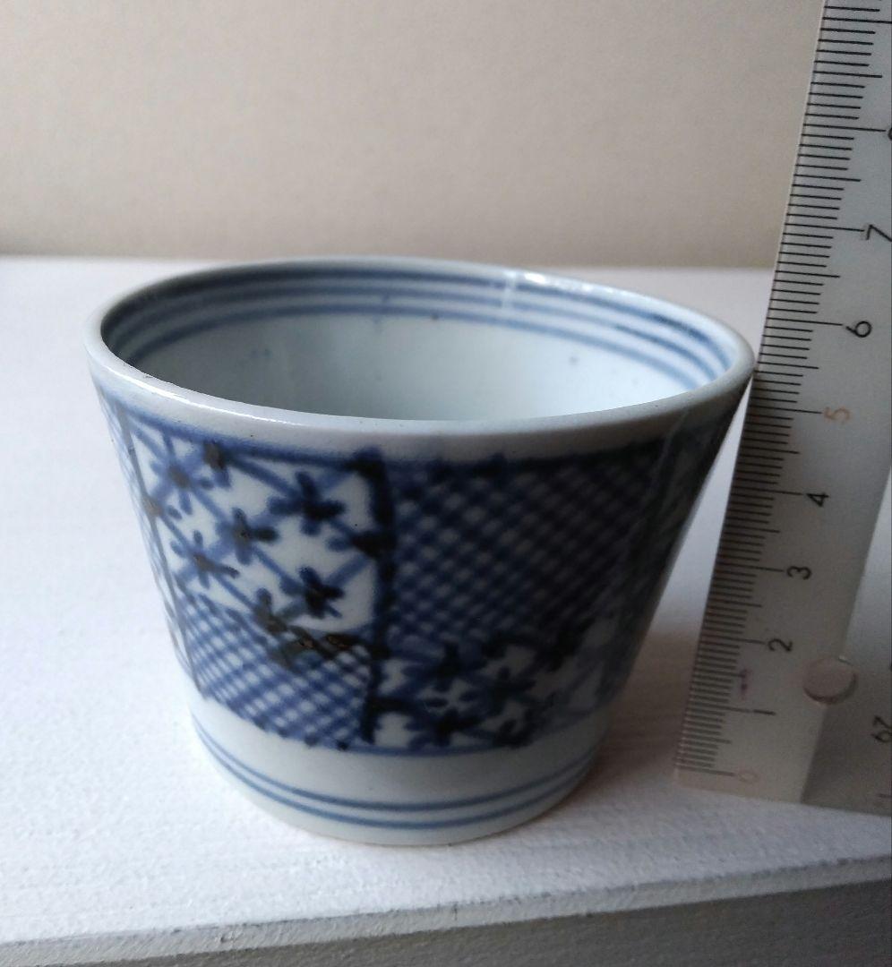 市松文 蕎麦猪口 そば猪口 そばちょこ ② 4客