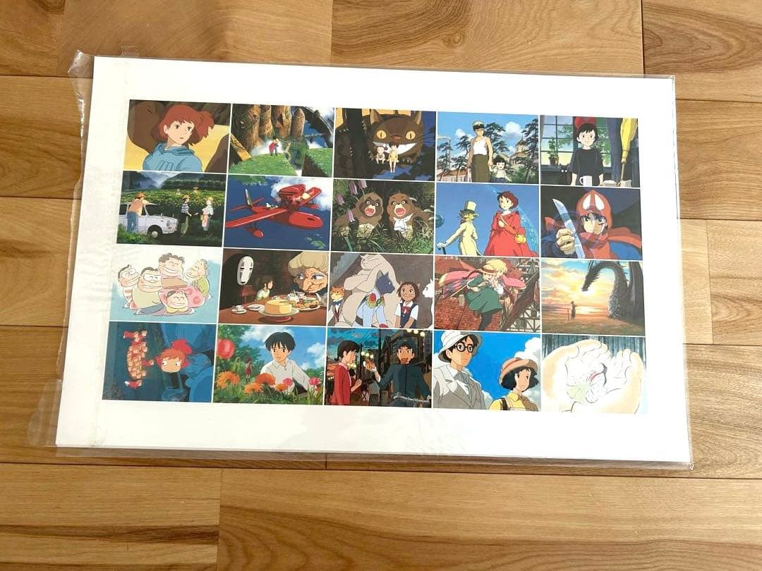 【希少】スタジオジブリ　アートフレームカレンダー　2006年〜2016年　宮崎駿