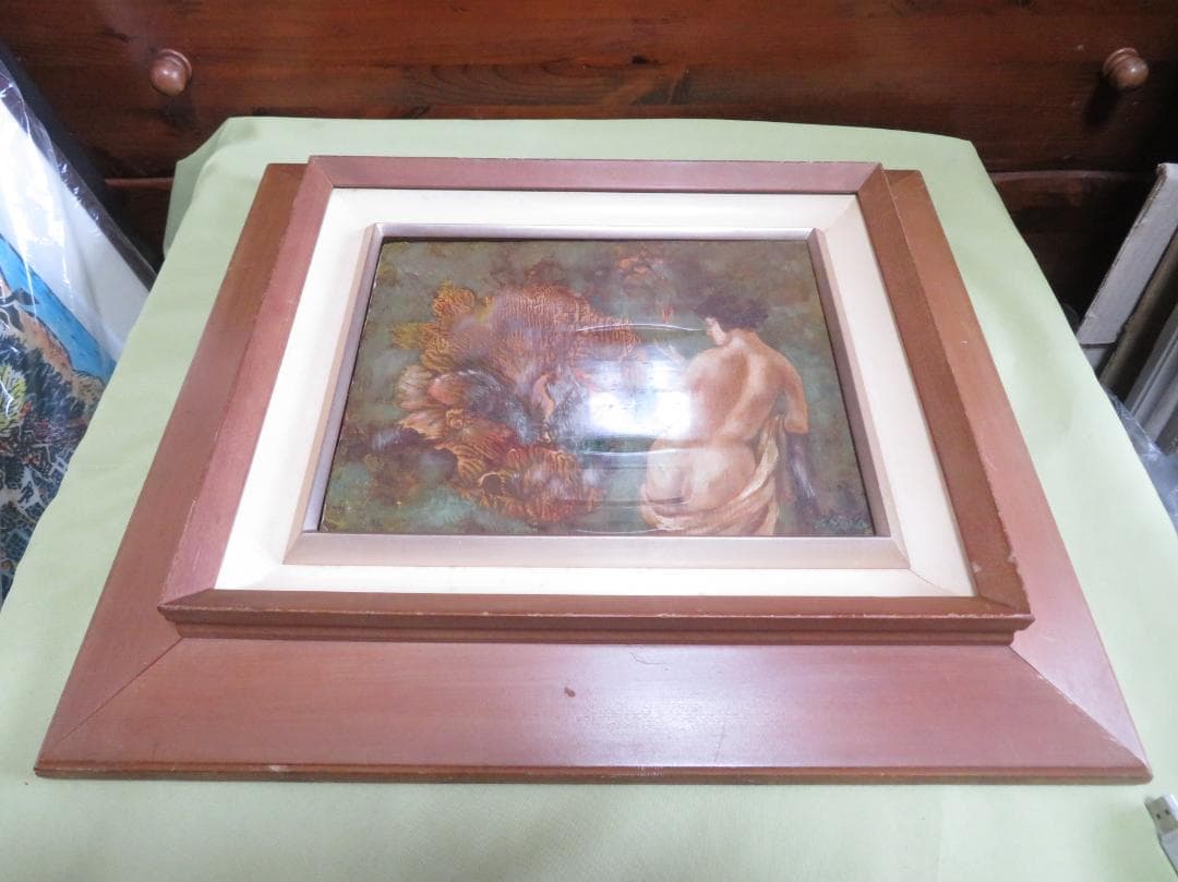 横尾龍彦 題不明 油彩F3号 幻想画家 神奈川県立近代美術館 福岡県立