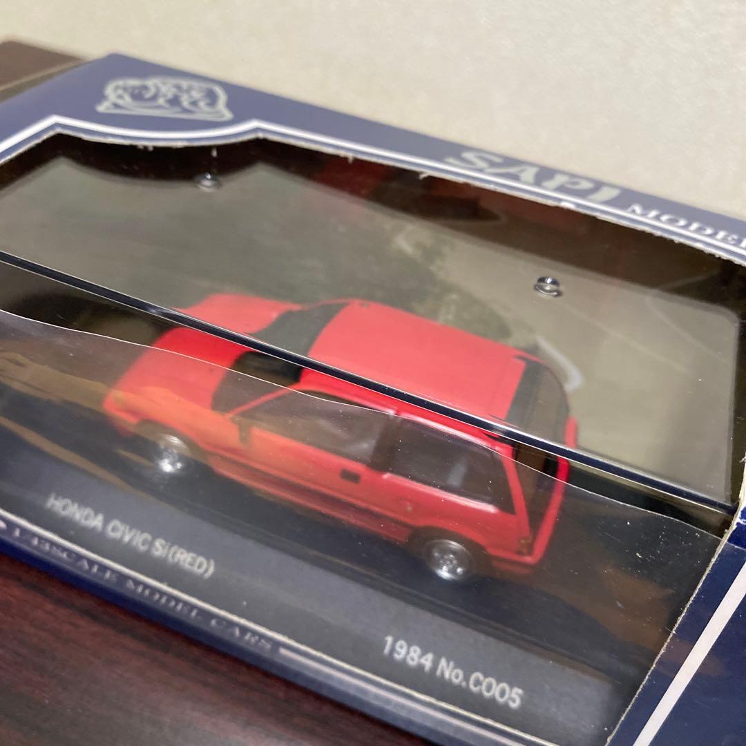 ホンダ ワンダー シビック Si SAPI MODELS 希少品 1/43レッド