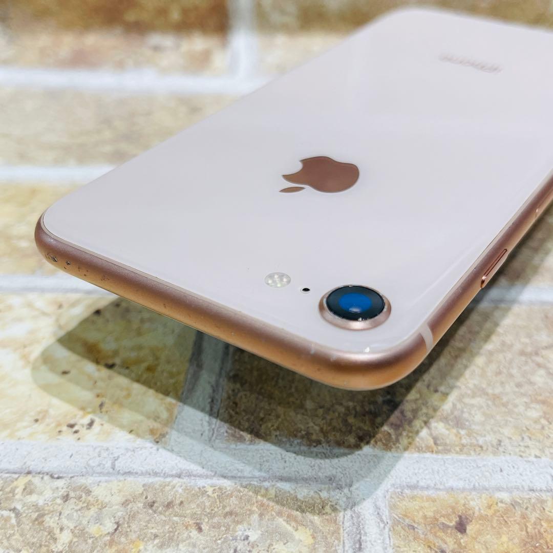 SIMフリー iPhone8 64GB ゴールド 新品電池