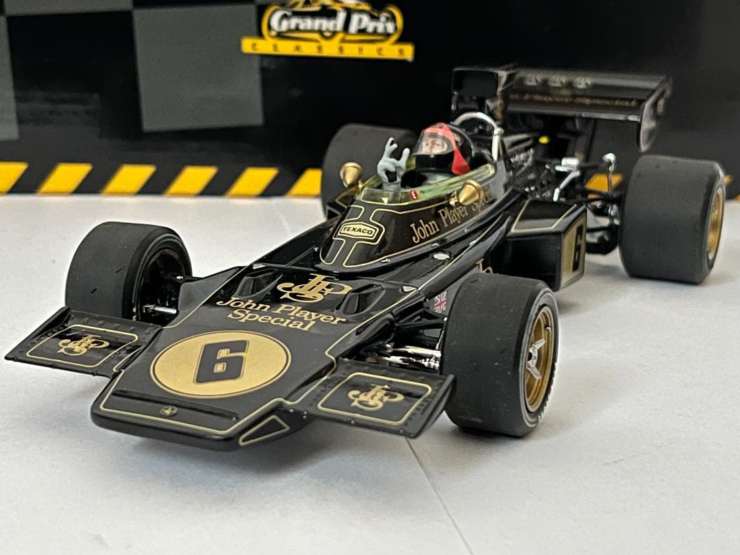 エグゾト 1/18 LOTUS FORD TYPE 72D 1972 #6 箱付