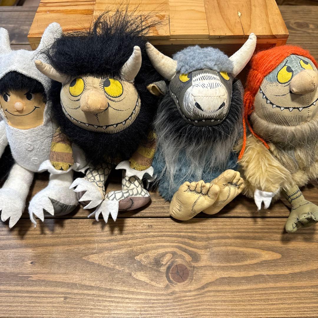 かいじゅうたちのいるところ ぬいぐるみ 4体セット - メルカリ