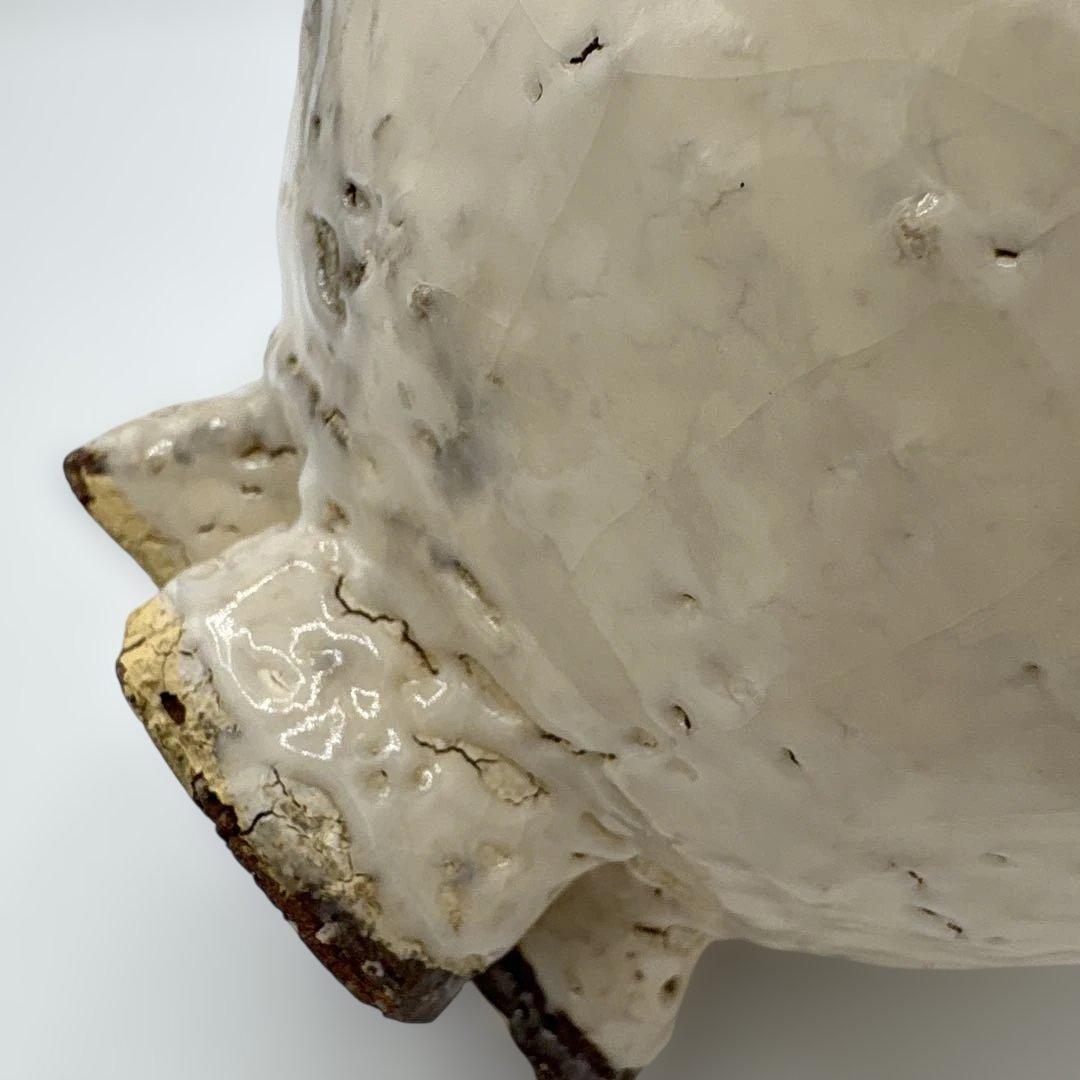 四代 真清水蔵六 金海割高台 茶盌