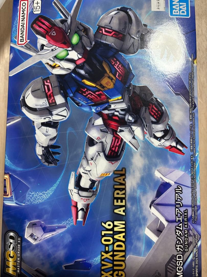 ガンプラMGSDガンダムエアリアル