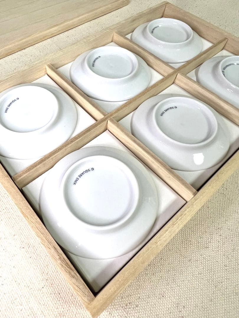 ファイナルファンタジー 30周年記念 豆皿セット　別れの物語展　ff 30th