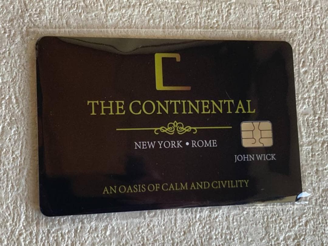 ジョン・ウィック 血の誓印/コンチネンタルホテル コイン/カード」 jo-db