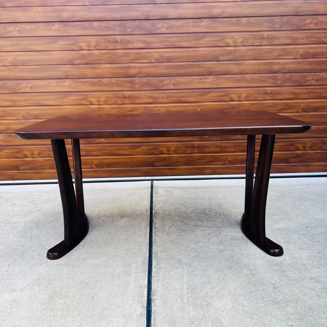 美品 希少 カリモク Direttore ダイニングテーブル W1350