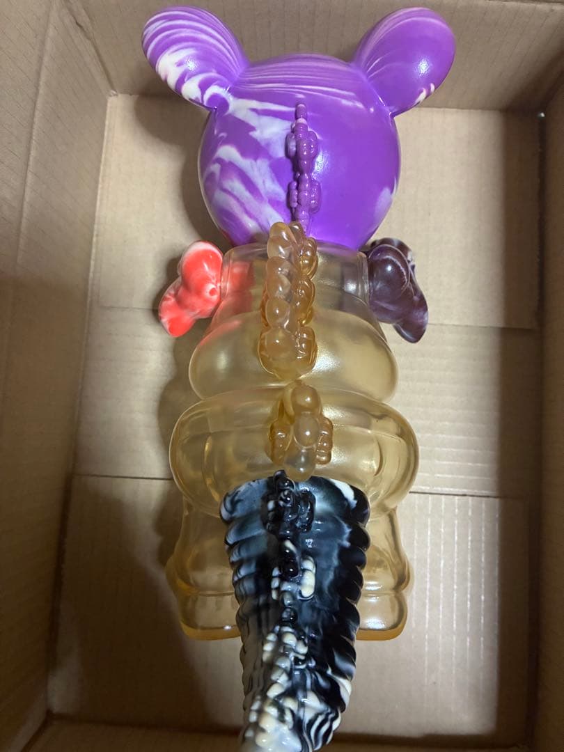 Y*u様 ブラックブックトイ　マウスジラ　ソフビ　怪獣　インディーズ　ゴジラ