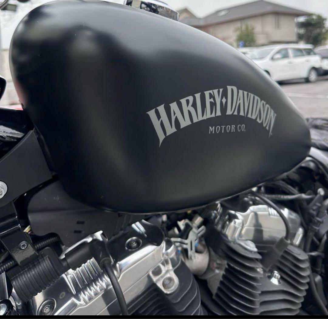 ブラックデニム12.5ℓスポーツスターEFI純正タンク(売り切り) - メルカリ