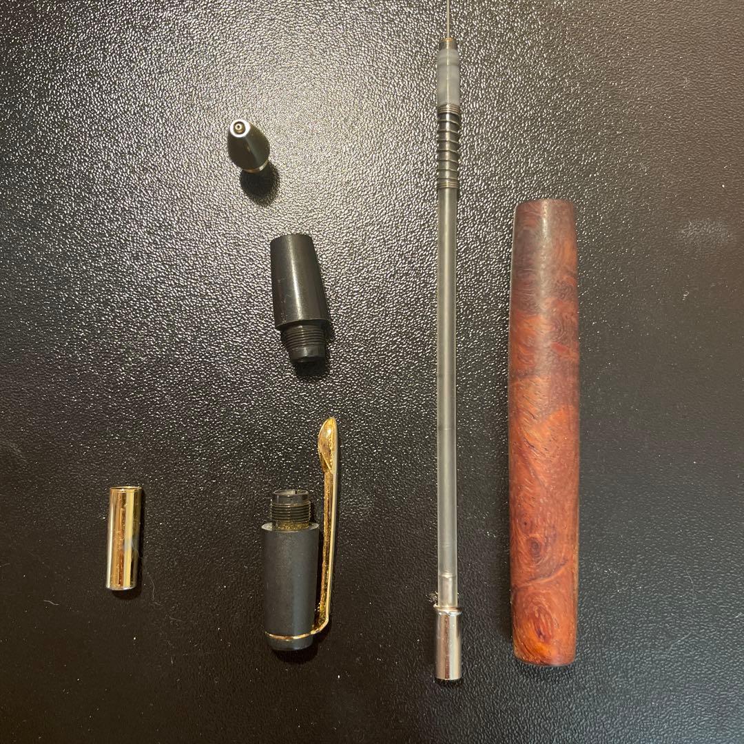 花梨紅白瘤杢 ボナンペン 最初期型のため箱無し 文房具・事務用品