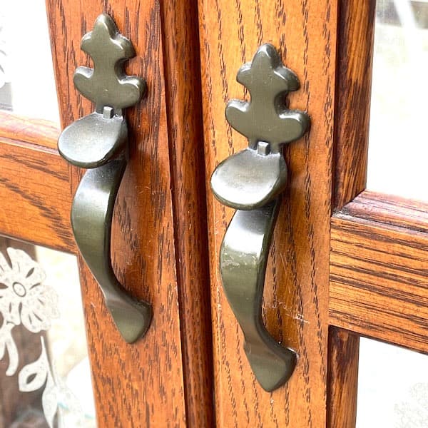 関西限定 送料別 アメリカ製 飾り棚 キュリオケース ショーケース