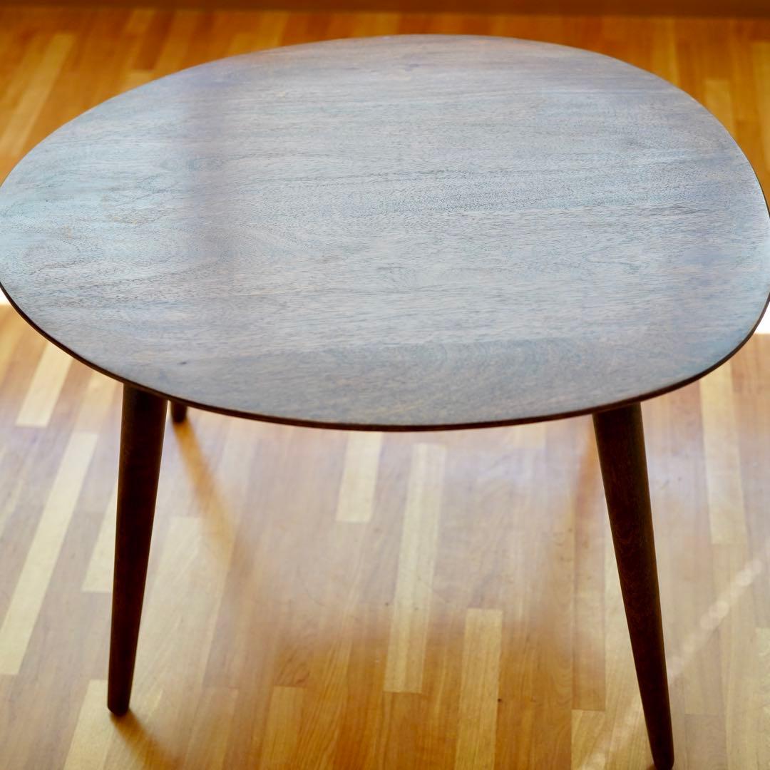 ZARA HOME ザラホーム ベベル ウッドテーブル 70 x 46 x 60