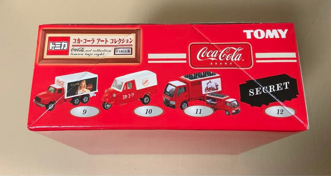 トミカ コカ・コーラ アート コレクション 1BOX12個入り トミカくじ8