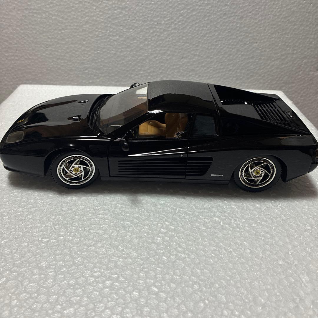 フェラーリ F512M (テスタロッサ)1/18ダイキャストミニカー　ブラック