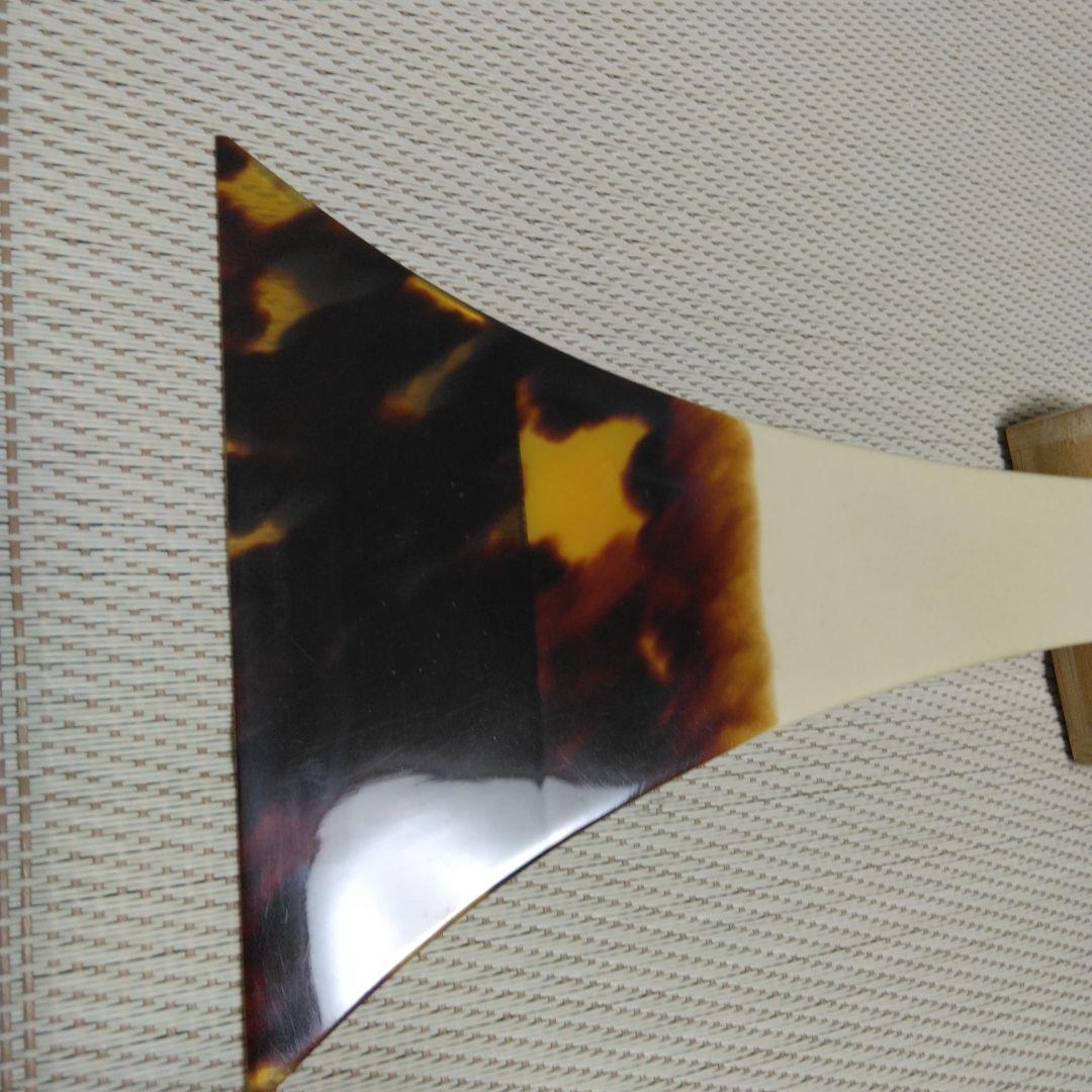 天然水様専用 高山製 本鼈甲 一枚甲三味線バチ