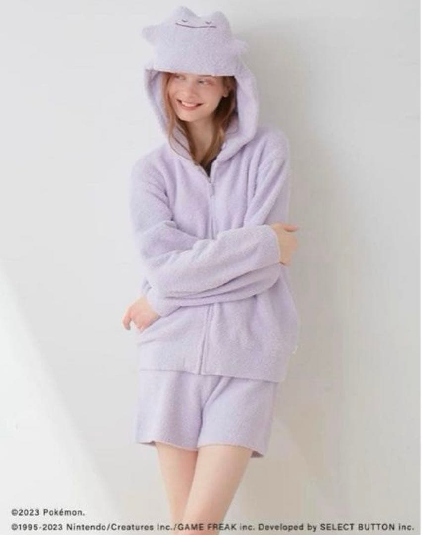 ジェラピケ　メタモン パーカー・ショートパンツセットアップ　即日・翌日発送