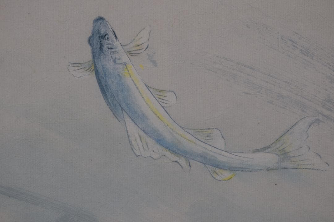 模写】池田遙邨/瀬戸春景図/掛軸☆宝船☆R‐546J