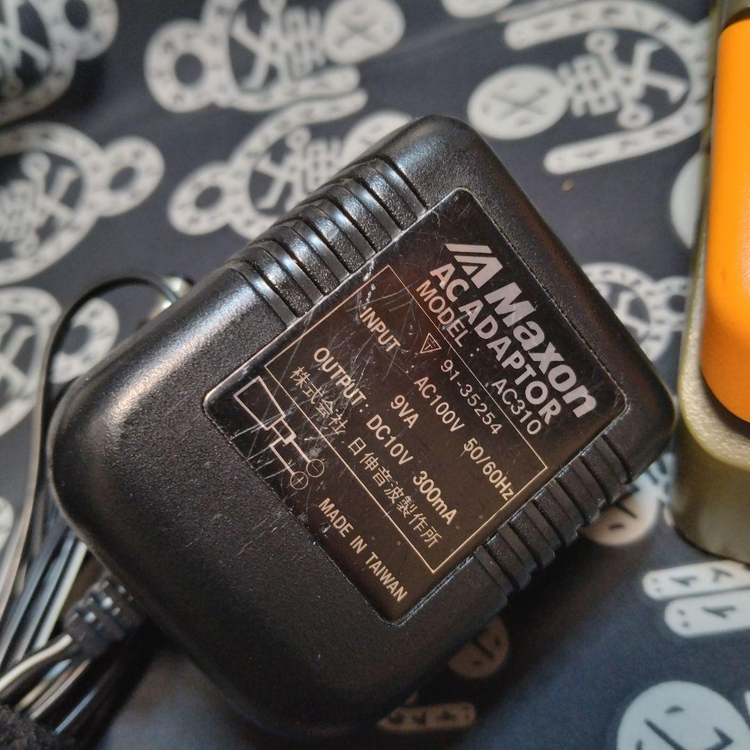 希少！】MAXON OD-F1 オーバードライブ、ACアダプター付き