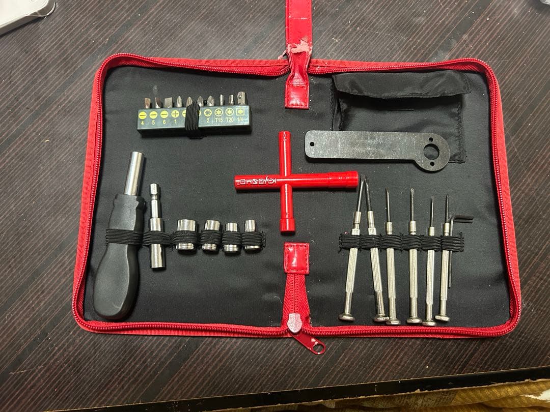 KYOSHOディアゴスティーニ F1ラジコンエンジン未使用品プロポ専用工具セット