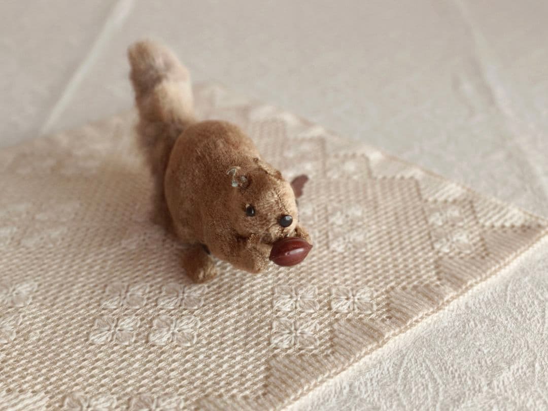 【まーちゃんさま】vintage squirrel ❀ ゼンマイ仕掛けのリスさん