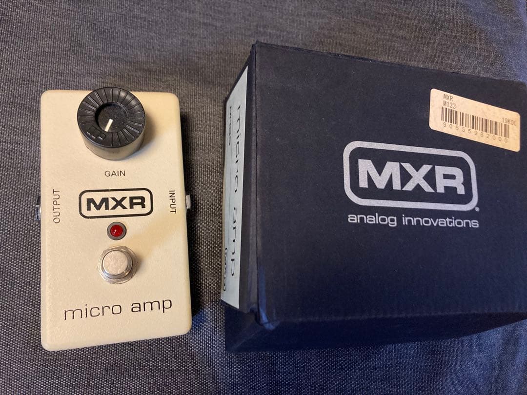 MXR M133 Micro Amp 箱あり 使用レビュー】Jim Dunlop MXR M133 micro amp - DreadRock.org