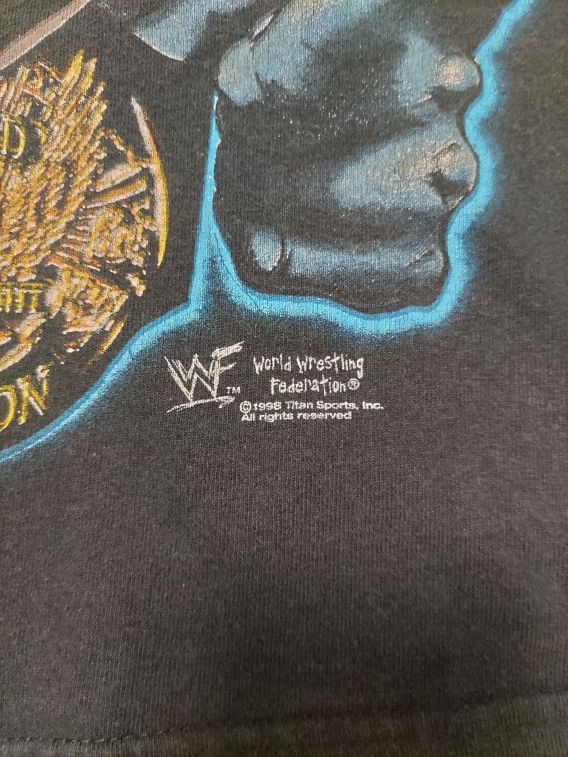 古着90sビンテージ ワールドレスリングフェデレーション Tシャツ