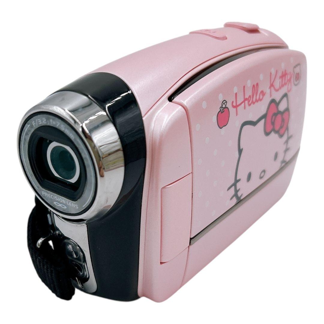【希少レア品】ハローキテイ デジタルハイビジョンビデオカメラ ピンク 付属品多数