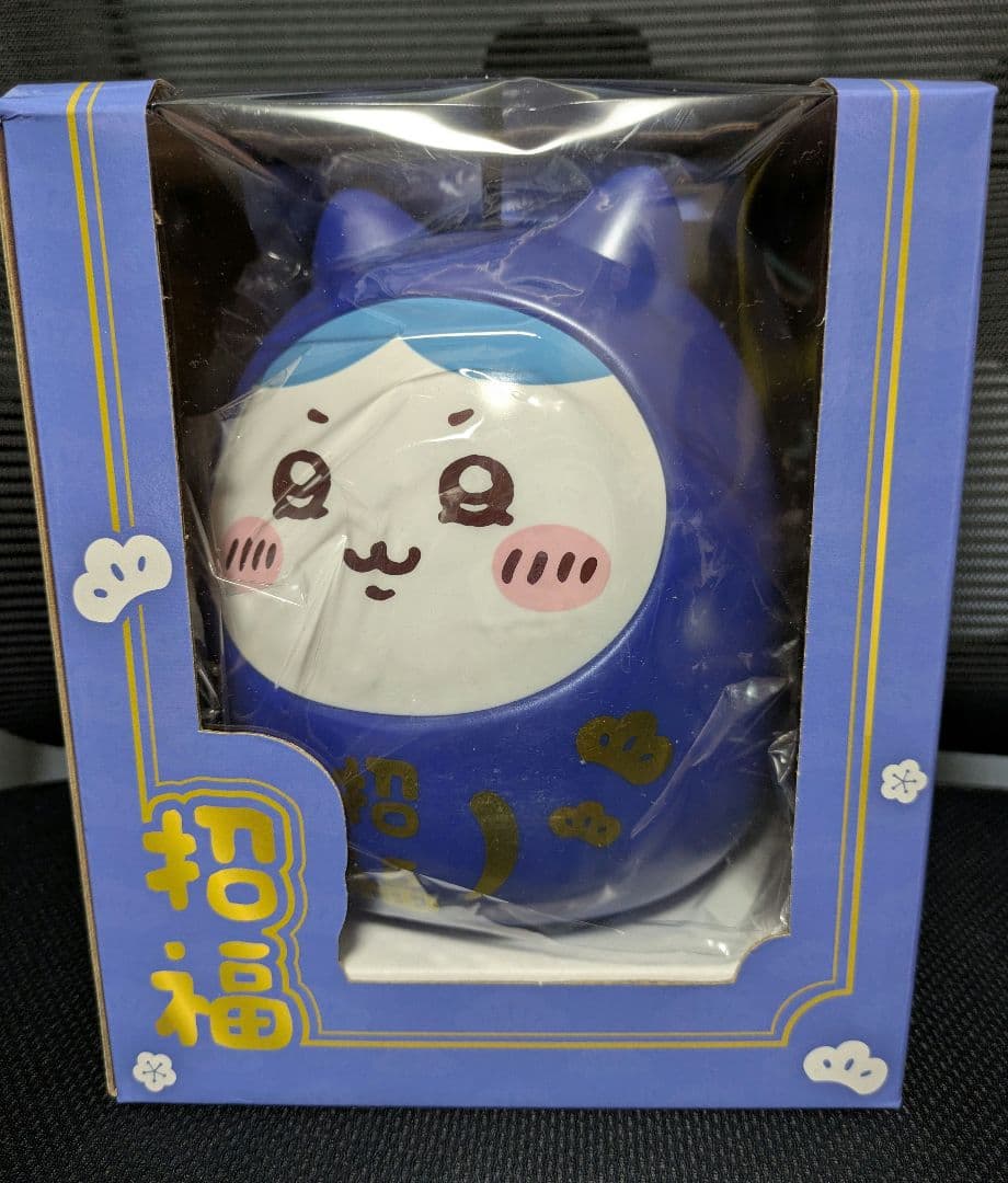 台湾限定 ちいかわだるま貯金箱 ハチワレ - メルカリ