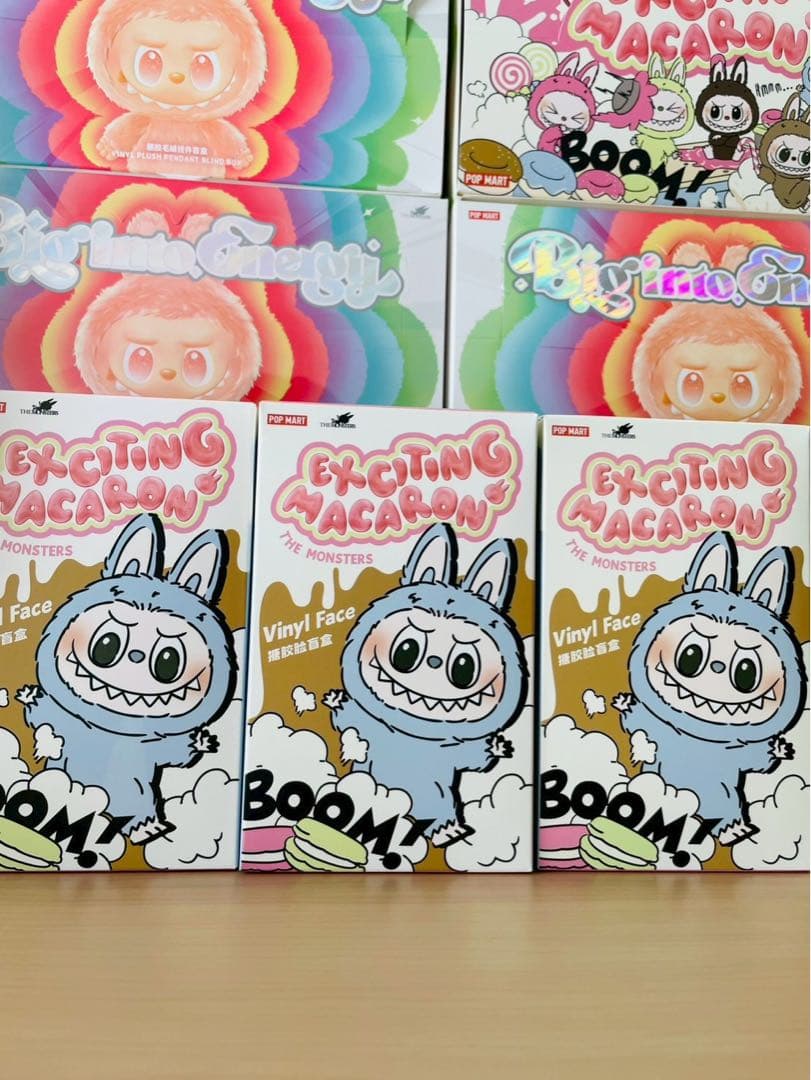 ✅新品未開封　POP MART エナジー3箱& マカロン 3箱合計６箱セット