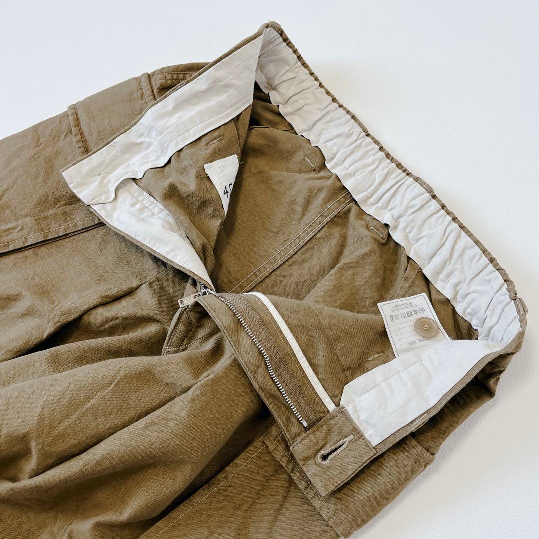 美品 ✨45R サードオックスDECK PANTS ズボン　カーキ