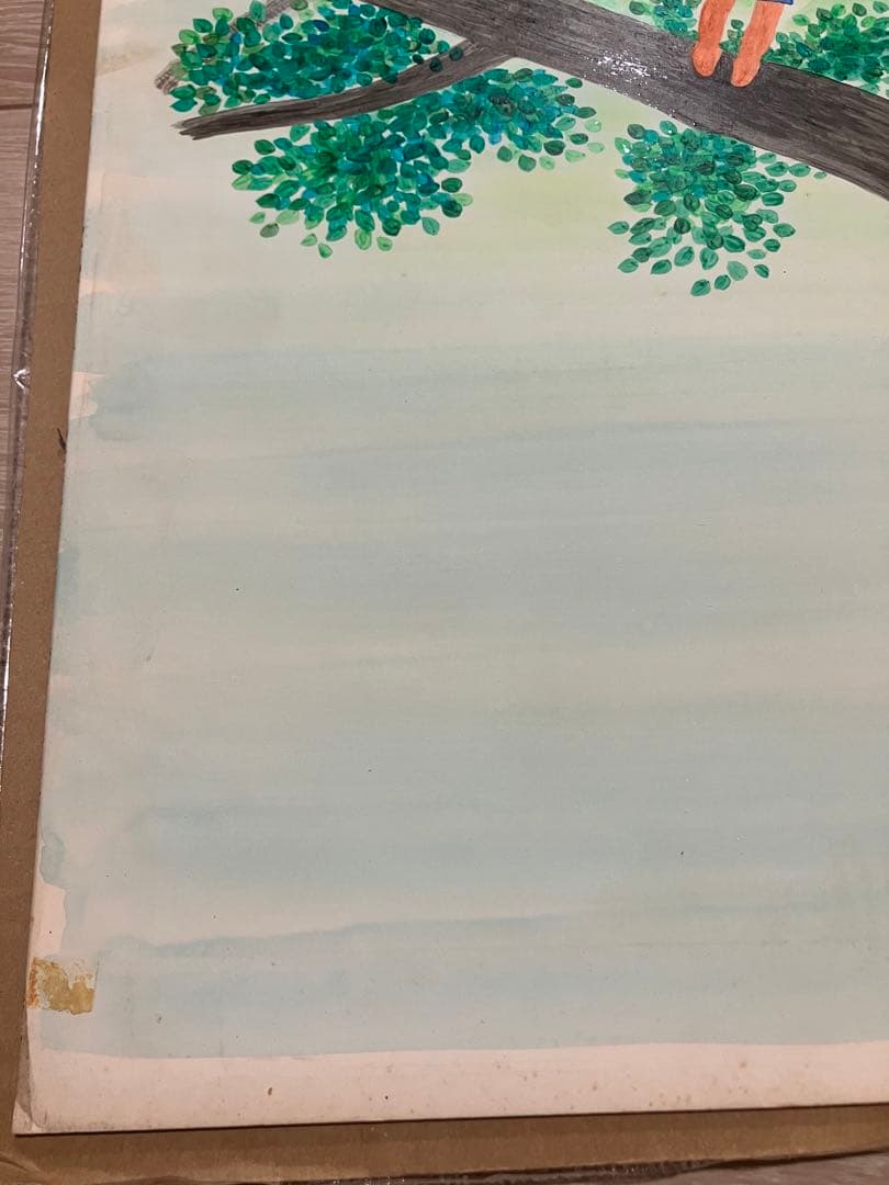 田畑精一先生の肉筆原画ワンダーブック昭和50年８月号に採用おしいれのぼうけん