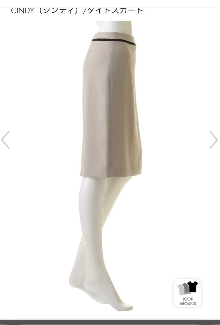 BEIGE Cindy ペイジ　シンディ　タイトスカート　サイズ4 ネイビー
