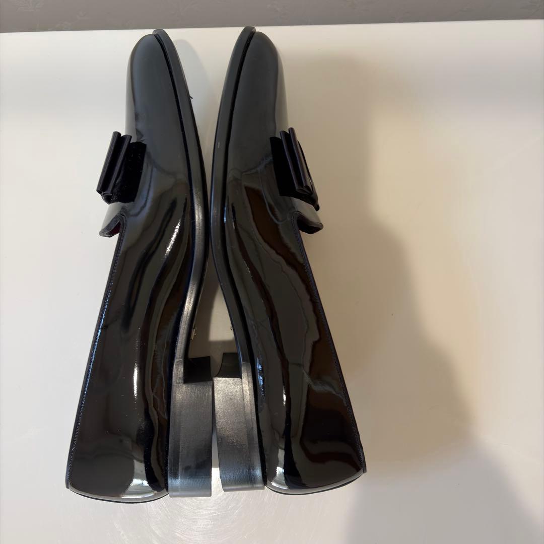 リーガル REGAL オペラパンプス ローファー 425R ブラック 25cm