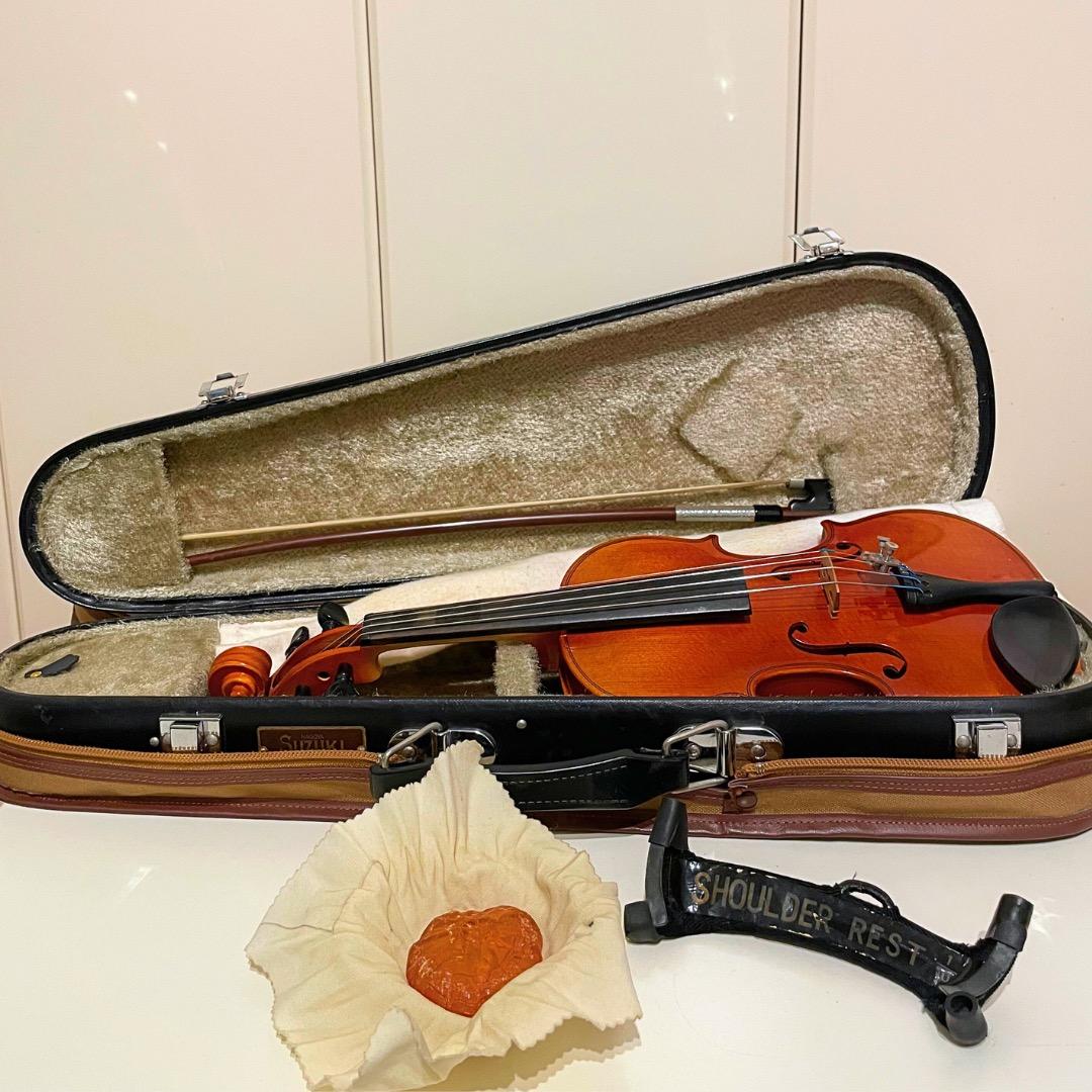 Suzuki バイオリンセット 1/10 No.220 1989年【弦張替済】