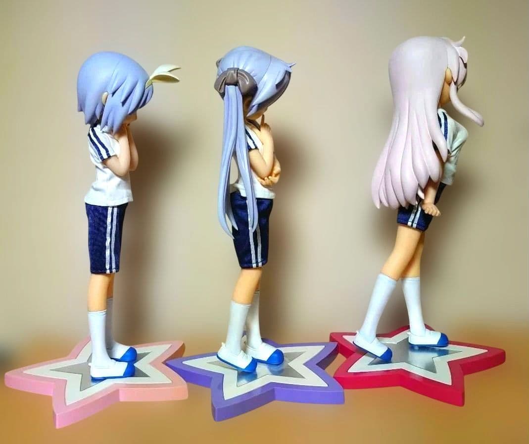 フリーイング らき☆すた 柊かがみ 柊つかさ 高良みゆき 1/4 フィギュア