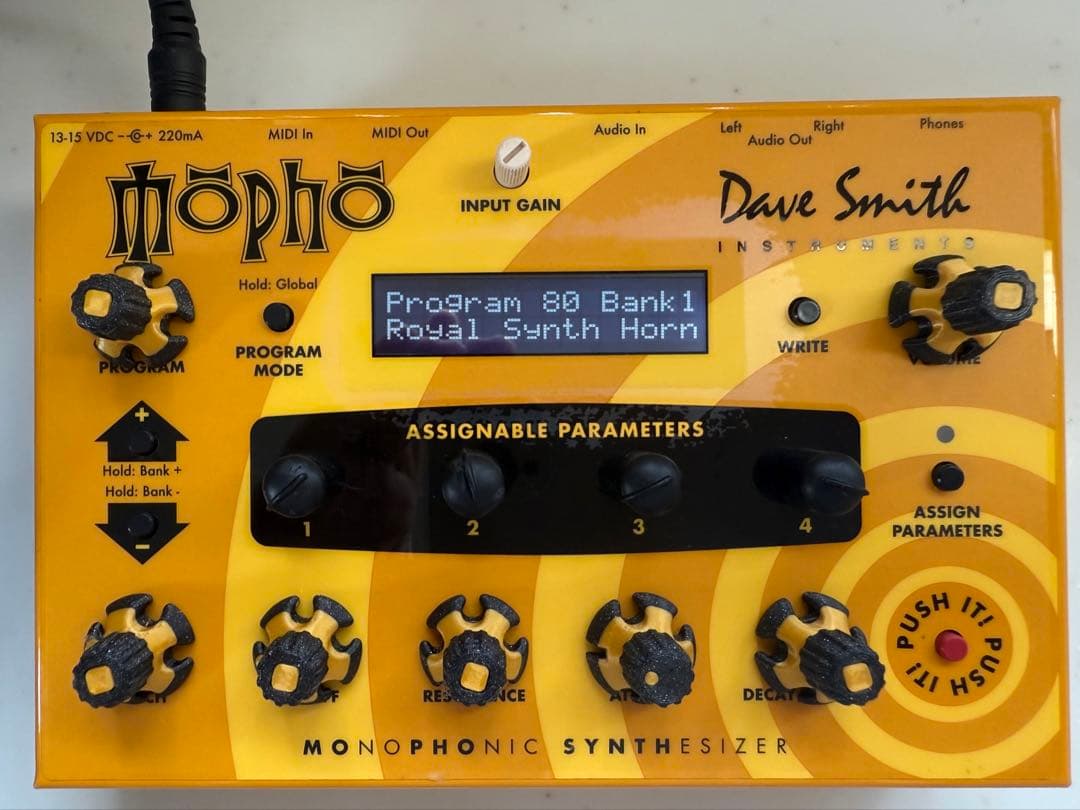 Dave Smith Instruments Mophoアナログシンセサイザー Dave Smith Instruments Mopho SE - 「Mopho Keyboard」のキーボードを