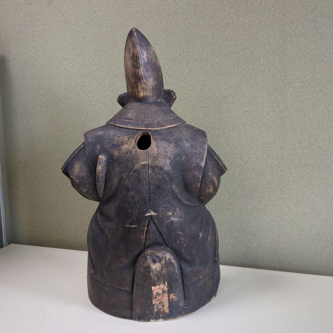 骨董 加藤清正 陶器 民芸 型 土人形の型 張り人形の型 置物 アンティーク