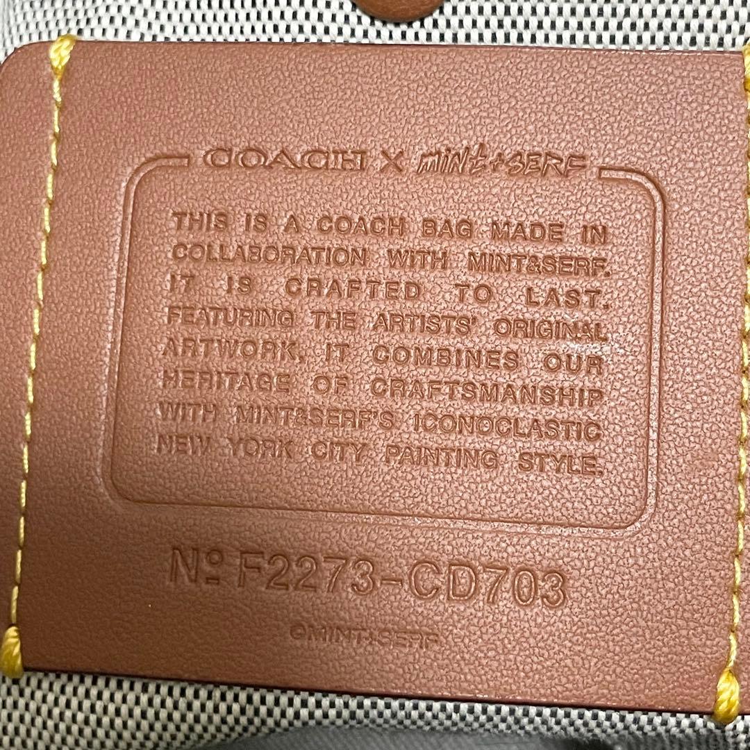 Brand Noir 様COACH Mint&Serf コラボ 2way トート