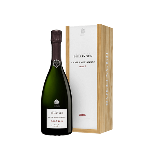 Buy Bollinger : La Grande Année Rosé 2015 - Millesima.com