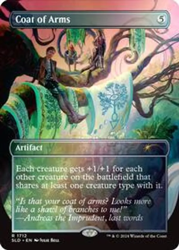 MTG スリヴァーの首領 FOIL シークレットレイヤー（英語） Foil