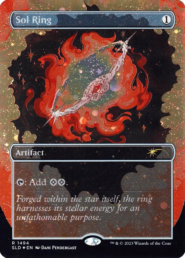 Sol Ring (1494) (Galaxy Foil) • Secret Lair Series (SLD) #1494