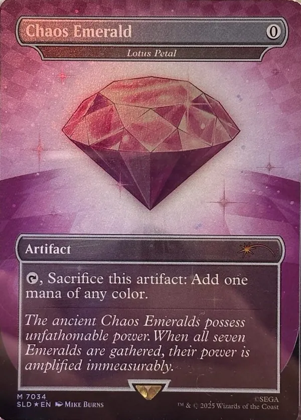 mtg 水蓮の花びら 7036 お買い得品 Chaos Emerald foil