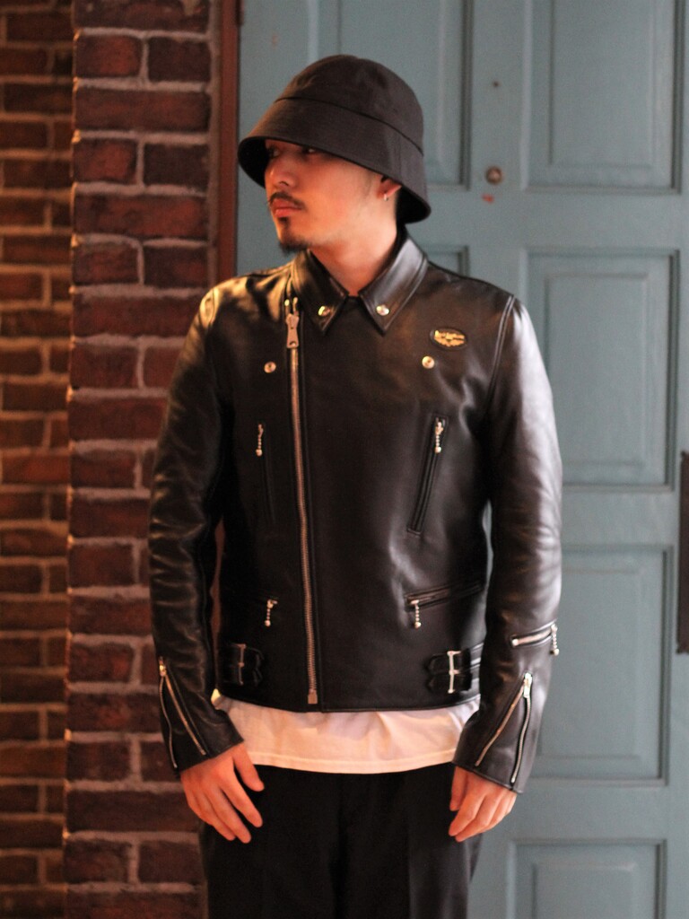 Lewis Leathers レザーライダースジャケットサイクロン38