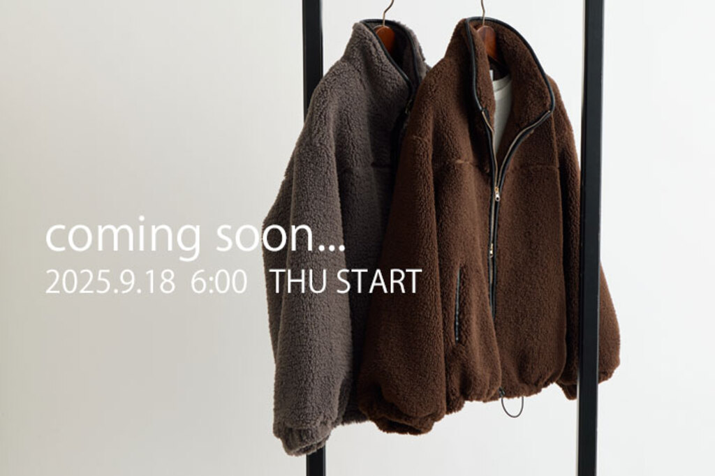 9/18発売開始！】coming soon - RIVE DROITE(リヴドロワ)本部の本部