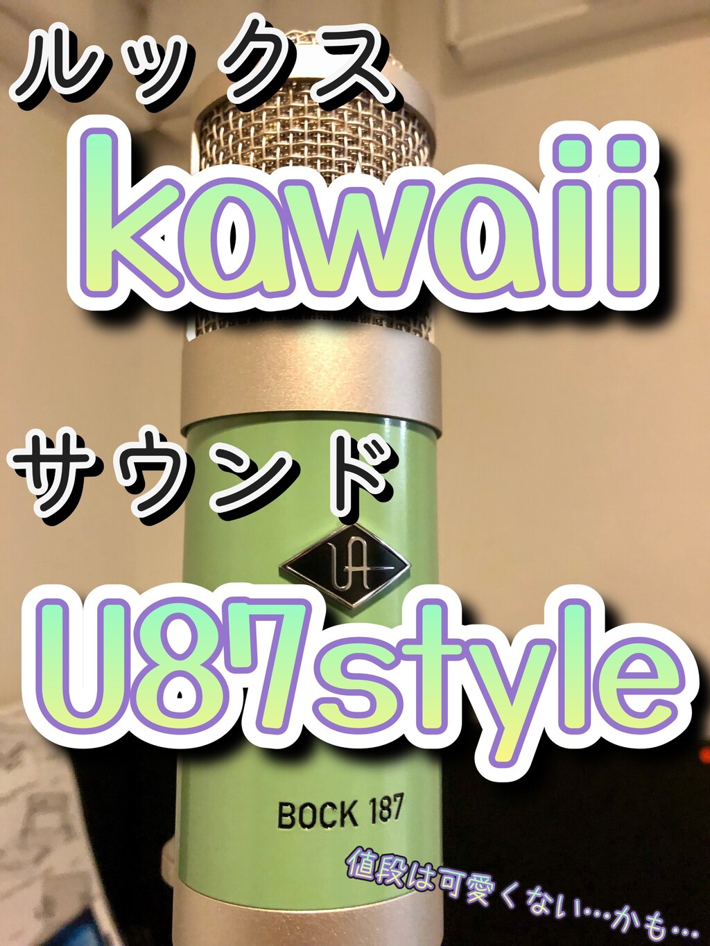 Universal Audio UA Bock 187(U87スタイル・コンデンサーマイク)(国内
