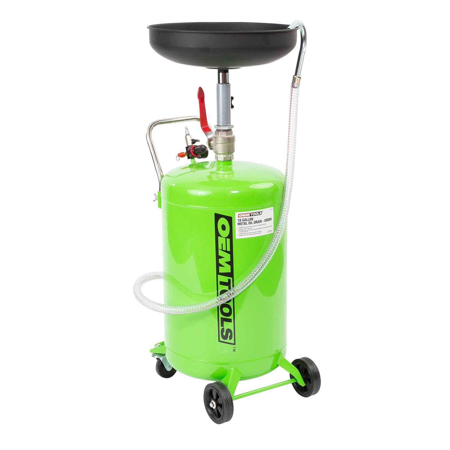 OEMTools 87042 OEM Automotive Tools 18-Gallon Metal Oil Drains