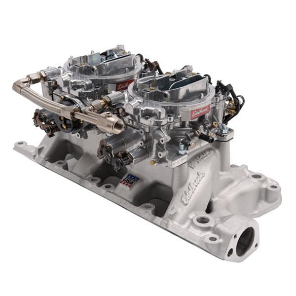 Edelbrock 2035 Edelbrock Performer RPM Dual Quad Air-Gap Manifold