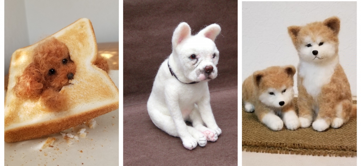 銀粘土と羊毛フェルト atelier silver mau 中島こまち