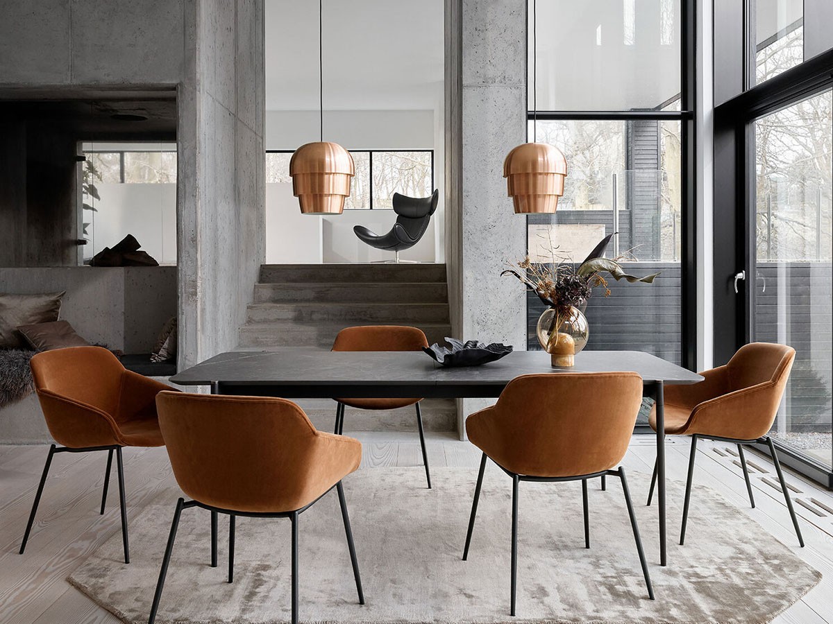 ボーコンセプト BoConcept パインコーン ペンダントランプ サテン